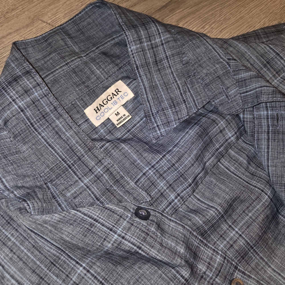 Haggar Gray Plaid Men's Blazer